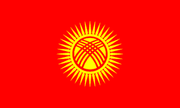 Flag of Kyrgyzstan